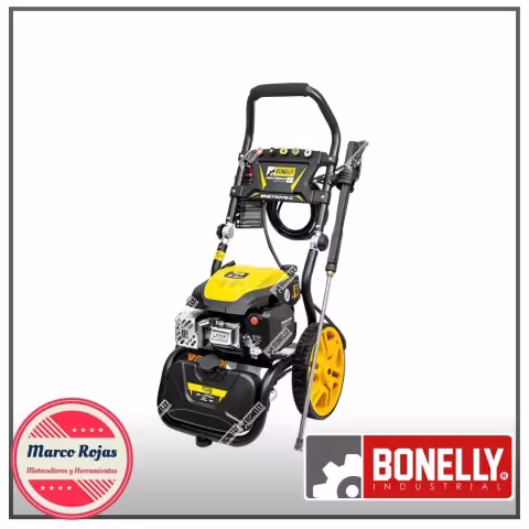 BONELLY INDUSTRIAL LAVADORA DE ALTA PRESIÓN 5HP  ALTA PRESIÓN 2700PSI -186BAR LINEA PREMIUM