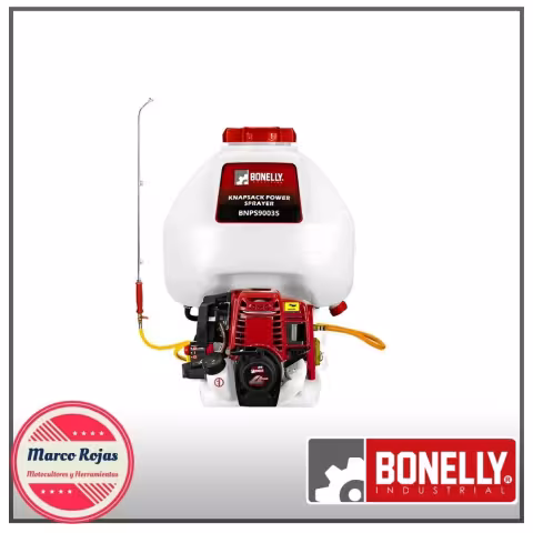 Bonelly Mochila Motofumigadora  Para Agricultura. Motor  4 Tiempos Ohv 2 Hp 25 Litros