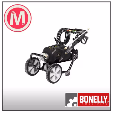Hidrolavadora Eléctrica 2.5HP 3000 PSI 207 BAR Monofásica | Bonelly Industrial