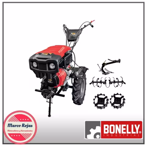 MOTOCULTOR DE 13HP PETROLERO PESADO BN13MOT130C-D