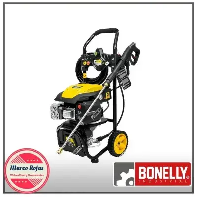 Bonelly Industrial Lavadora de alta presión, 5HP, 2700 PSI, 186 BAR, Línea Premium, Herramientas de limpieza