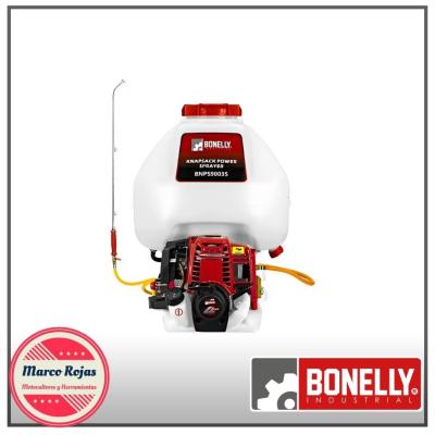 Bonelly Mochila Motofumigadora  Para Agricultura. Motor  4 Tiempos Ohv 2 Hp 25 Litros