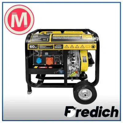 Generador Petrolero de 7.3 kW Trifásico 220V-380V - Fredich FD8500CXE-3