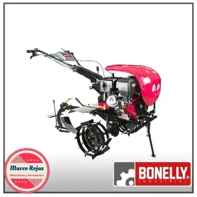 Motocultor De 18hp Gasolinero Rojo - BN-1350G-18-R