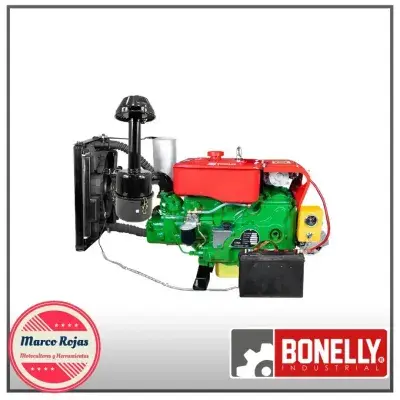 Motor LD Diesel Verde 34HP Bonelly – Modelo 173D-R