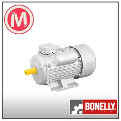 Motor Monofásico 2HP BM.AL100L-4 | Bonelly Industrial | Carcasa Aluminio